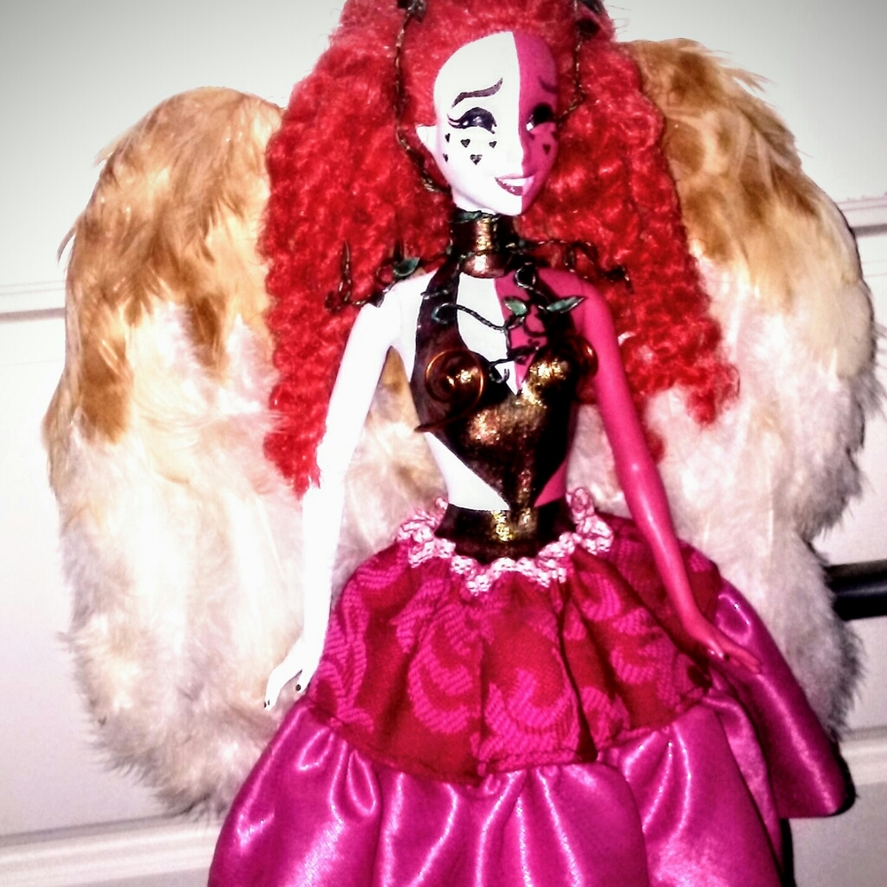 Valentine's day Barbie Ooak Doll Decoration